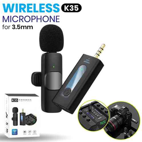 K35 Wireless Microphone - Single Mic